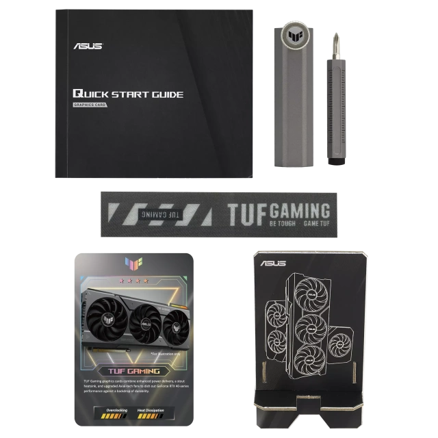 Видеокарта ASUS TUF Gaming GeForce RTX 4060 Ti 8GB GDDR6 OC Edition (TUF-RTX4060TI-O8G-GAMING), Retail купить! 