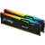 Оперативная память 64 Gb 6000 MHz Kingston FURY Beast RGB Black (KF560C36BBE2AK2-64) купить! 