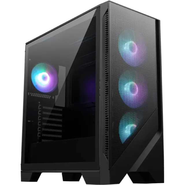 Компьютерный корпус MSI MAG FORGE 321R Airflow ARGB TG Black (306-7G23R41-HH9) купить! 