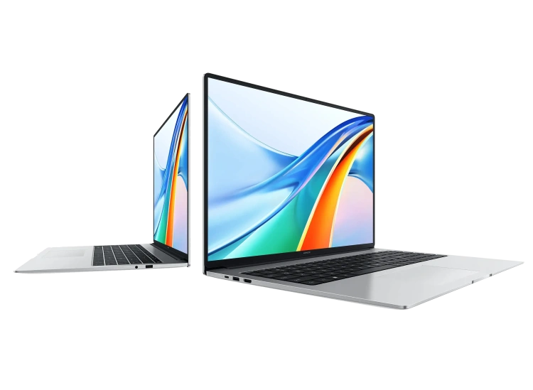 Ноутбук HONOR MagicBook X 16 Pro (Core i5-13500H/16"/1920x1200/16Gb/1Tb SSD/Iris Xe Graphics/Win 11) 5301AHWY Серебристый - фото