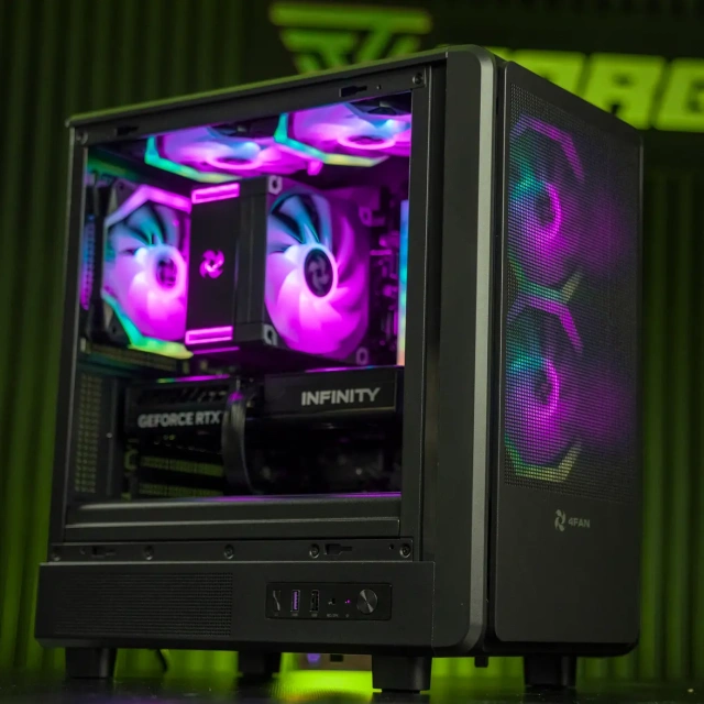 Игровой компьютер 995434 (Core i5-13400 2.5 ГГц/Intel B760/16 ГБ DDR4 3.2 ГГц/1024 ГБSSD /RTX 5060 8 ГБ/Wi-Fi/650W/4FAN Goldrim Black wFans) - купить по выгодной цене!