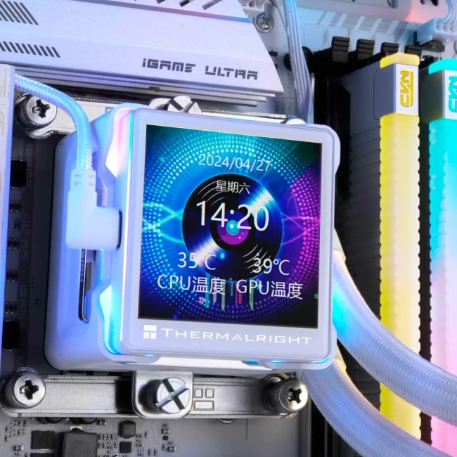 Система водяного охлаждения Thermalright Elite Vision 360 ARGB White (TREV360AW) купить! 