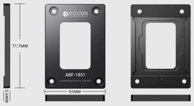 Рамка для коррекции изгиба процессора 1851 ID-COOLING ABF-1851 BOX купить! 