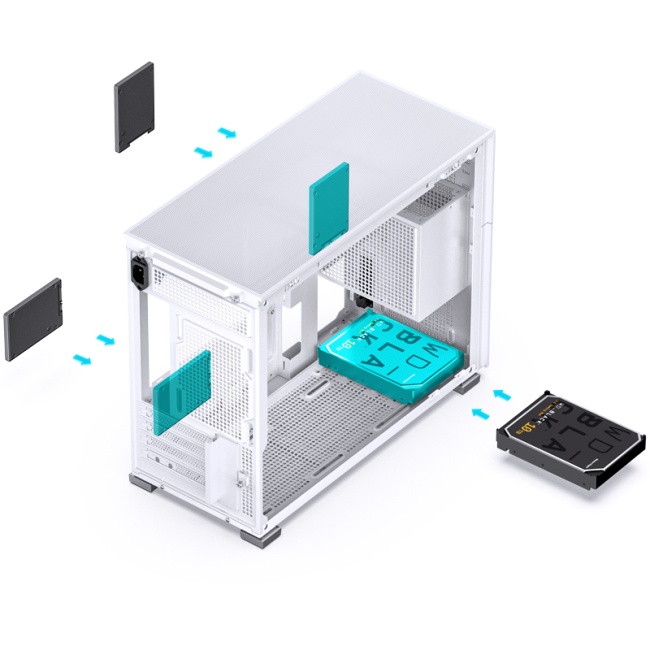 Компьютерный корпус Jonsbo D31 STD TG White купить! 