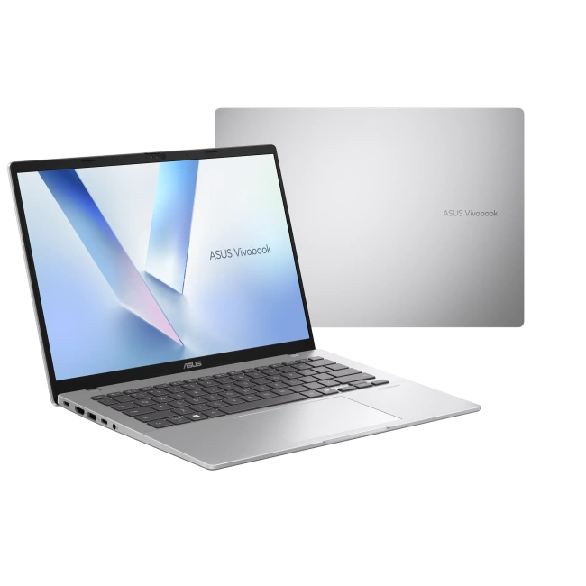 Ноутбук Asus VivoBook 14 X1407QA-BS56 (Snapdragon X X126100/14" WUXGA/16Gb/512Gb SSD/Adreno GPU/Win 11 H) Silver - фото