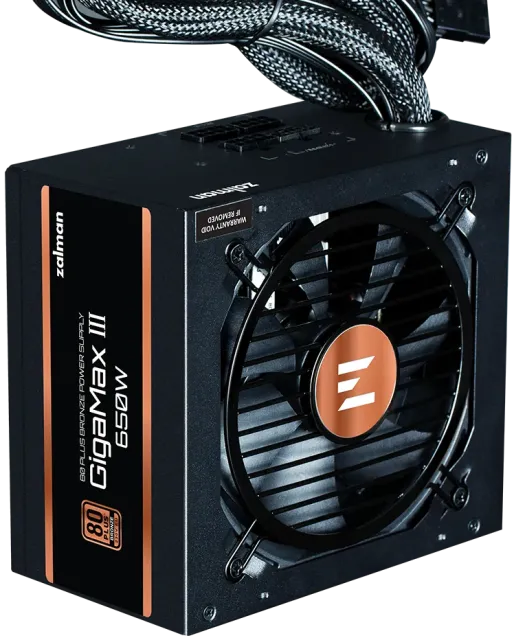 Блок питания 850W Zalman GigaMax III ZM850-GV3 16 Pin (PCIe 5.0 Connector Cable Details) купить! 