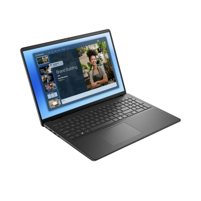 Ноутбук Dell 16 (Intel Core 7 150U/16" 1920x1200) Touch/16Gb/1Tb SSD/Wi-Fi/BT/Windows 11 Home) Carbon Black - фото