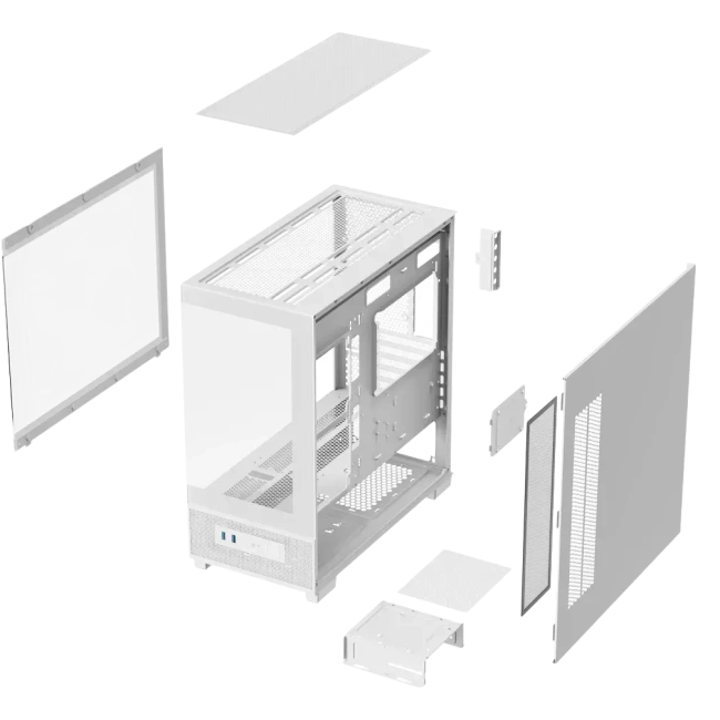 Компьютерный корпус XASTRA Q500M-0F White (Q500M-0F-WH) купить! 
