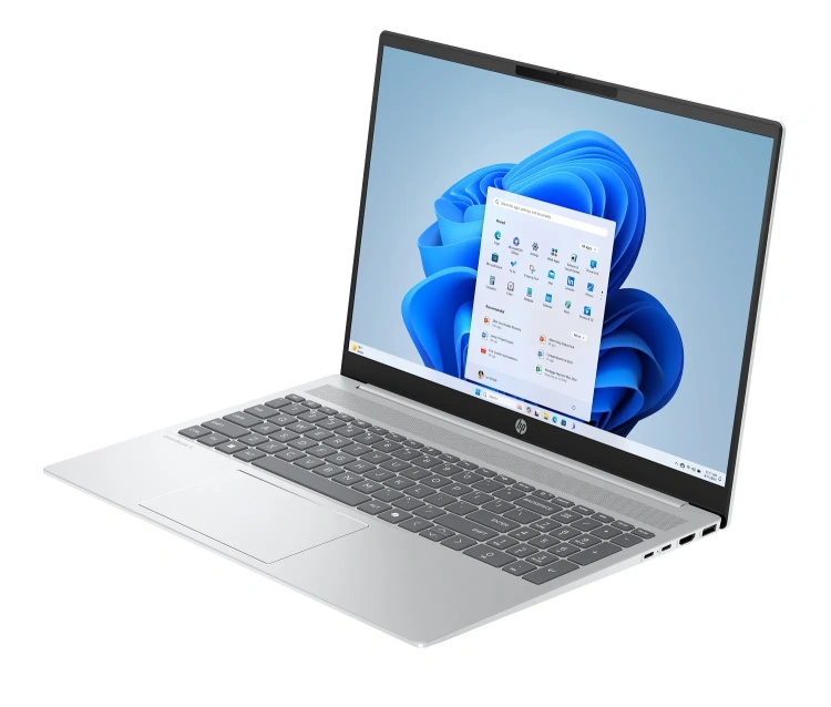 Ноутбук HP OmniBook 5 AI 16-ag1067st (AMD Ryzen AI 7 350/16"/1920x1200/16Gb/1024Gb SSD/Intel Graphics/Win 11 Home) Silver - фото