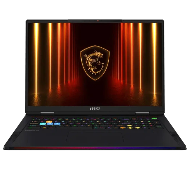 Ноутбук MSI Raider 18 HX AI A2XWIG-014US (Ultra 9-285HX/18" Mini LED 3840x2400/64Gb/4Tb SSD/GeForce RTX 5080 16Gb/Win 11 Home) Черный - фото