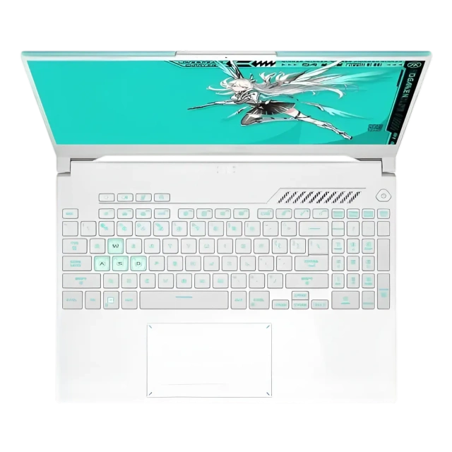 Ноутбук Asus TUF Gaming A15 FA507NV (AMD Ryzen 7 7735HS/15.6"/1920x1080/32Gb/4096Gb SSD/NVIDIA GeForce RTX 4060/Win 11 Pro) Бирюзовый - фото