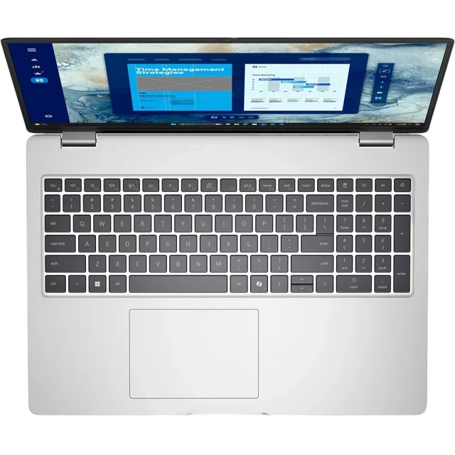 Ноутбук Dell 16 (Intel Core 7 150U/16" 1920x1200/16Gb/1Tb SSD/Intel Graphics/Win 11 Home) Silver - фото