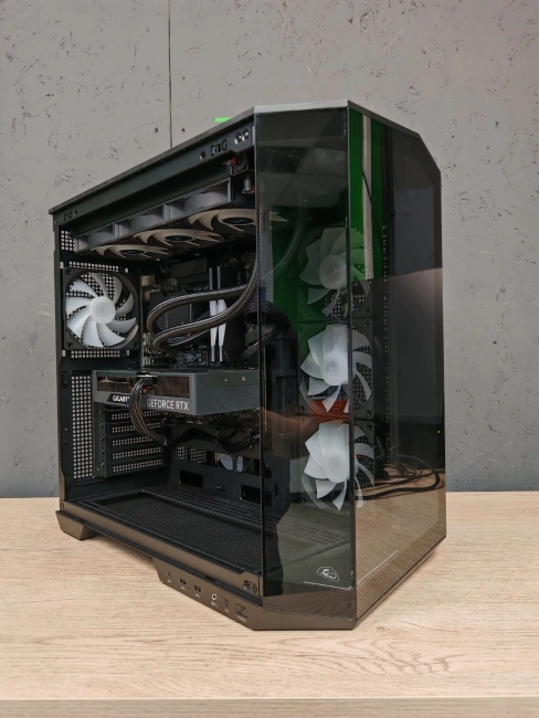 Игровой компьютер 672471 ( Ryzen 9 5950X 3.4 ГГц/AMD X570/16 ГБ DDR4 3.6 ГГц/256 ГБ SSD/GeForce RTX 3090 24 ГБ/Блок 1000W/Корпус DeepCool CH560 (R-CH560-BKAPE4-G-1) Черный/Win 10 Pro Trial) - купить по выгодной цене!