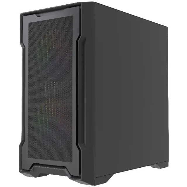 Компьютерный корпус Powercase Mistral Micro X3B ARGB Black (CMMXB-A3) купить! 