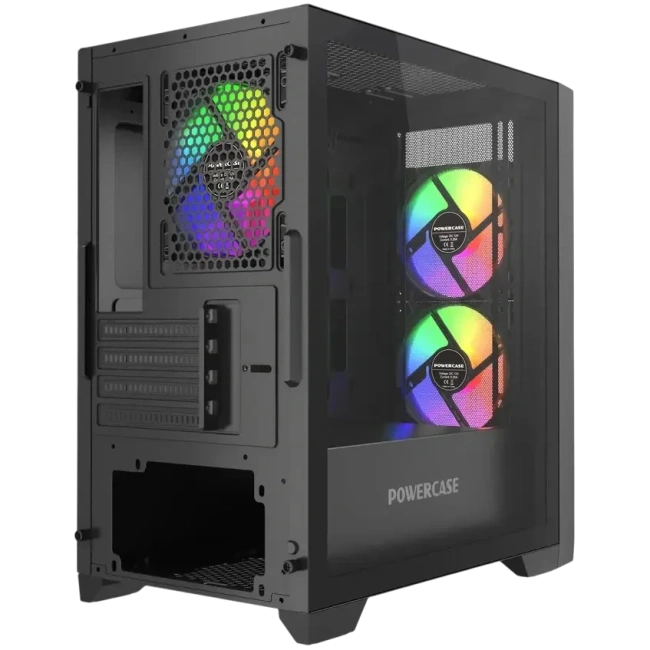 Игровой компьютер 991689 (Ryzen 5 7600X 4.7 ГГц/AMD B650/32 ГБ 6.0 ГГц/1024 SSD/RTX 5060 Ti 8 ГБ/Wi-Fi/650W/Powercase ALISIO Micro Z3B ARGB V2 ARGB Black) - купить по выгодной цене!