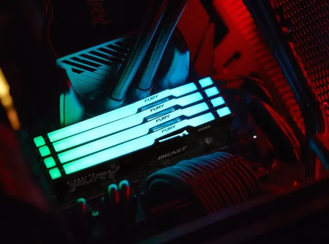 Оперативная память 8 Gb 6000 MHz Kingston FURY Beast RGB EXPO Black (KF560C36BBEA-8) купить! 