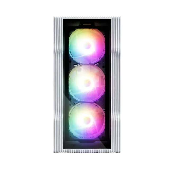 Компьютерный корпус 1STPLAYER TRILOBITE T3-G TG LED (T3-G-WH-4F1-W) White купить! 