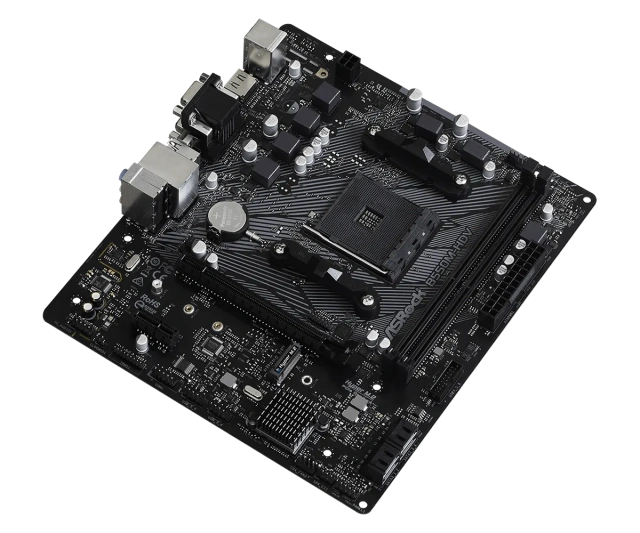 Материнская плата ASRock B550M-HDV (AM4/AMD B550/2xDDR4/mATX) купить! 