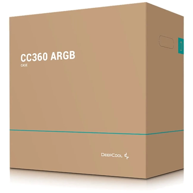 Компьютерный корпус Deepcool CC360 TG ARGB Black (R-CC360-BKAPM3-G-1) купить! 