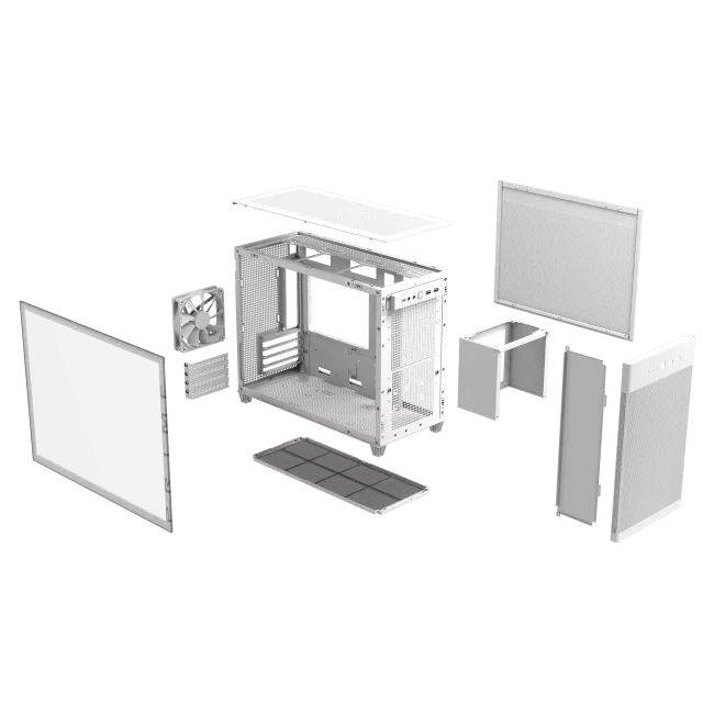 Компьютерный корпус ASUS PRIME CASE AP201 TG (90DC00G3-B39010) White купить! 