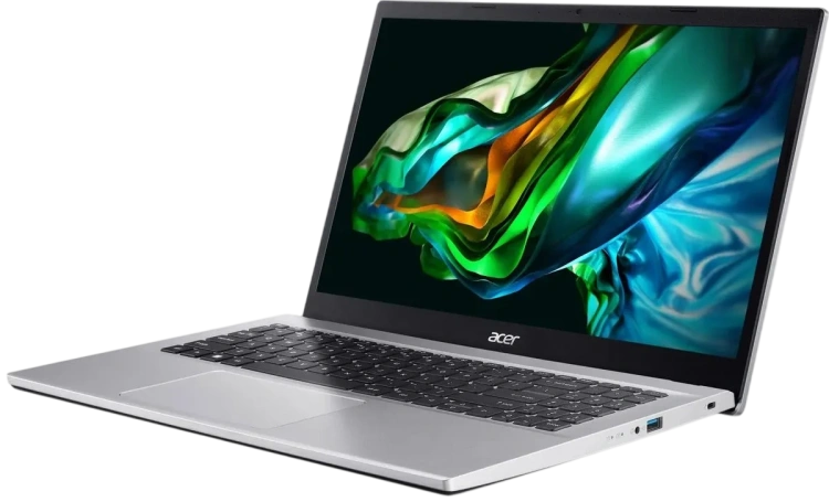 Ноутбук Acer Aspire 3 A315-44P-R7K7 (AMD Ryzen 5 5500U/15.6"/1920x1080/32Gb/2048Gb SSD/AMD Radeon Graphics/Win 11 Pro) Silver - фото
