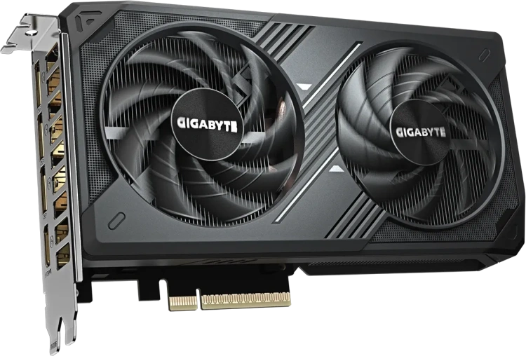 Видеокарта Gigabyte GeForce RTX 5060 WINDFORCE OC (GV-N5060WF2OC-8GD), Retail купить! 