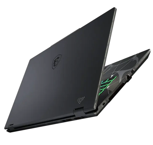 Ноутбук MSI Cyborg A17 AI B2HWFKG-040XRU (AMD Ryzen 7 260/17.3" 1920x1080 144Hz/16Gb/1Tb SSD/NVIDIA GeForce RTX 5060 8Gb/Wi-Fi 6E, Bluetooth 5.3/Win 11 Pro) Прозрачный Черный - фото
