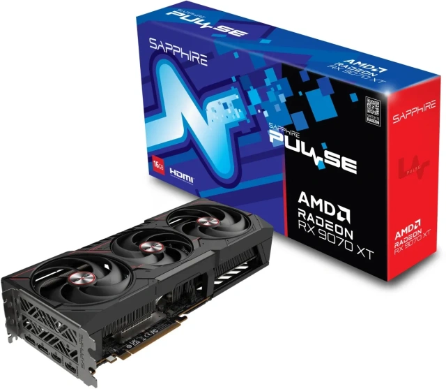 Видеокарта Sapphire Radeon RX 9070 XT PULSE GAMING (11348-03-20G) купить! 