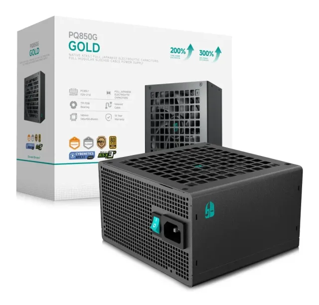 Блок питания Deepcool 850W GAMERSTORM PQ850G 16 Pin (PCIe 5.0 Connector Cable Details) купить! 