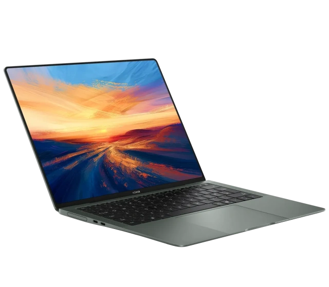 Ноутбук HONOR MagicBook Art 14 2025 (Core Ultra 7 255H/14.6"/3K/OLED/32Gb/4Tb SSD/Win 11 H) 5301APSX Green - фото