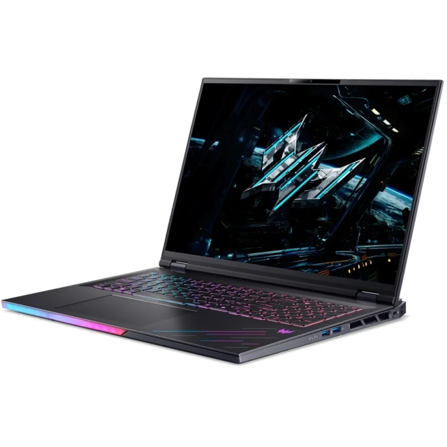 Ноутбук Acer Predator Helios 18 AI PH18-73-90A6 (Core Ultra 9 275HX/18" miniLED 2560x1600/32Gb/4Tb SSD/NVIDIA GeForce RTX 5080 16Gb/Win 11 Pro) Black - фото