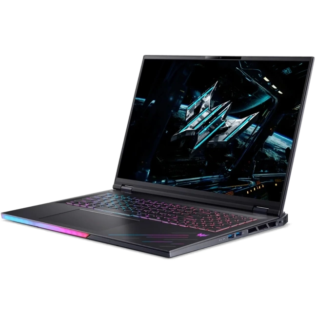 Ноутбук Acer Predator Helios 18 AI PH18-73-90A6 (Core Ultra 9 275HX/18" miniLED 2560x1600/32Gb/4Tb SSD/NVIDIA GeForce RTX 5080 16Gb/Win 11 Pro) Black - фото