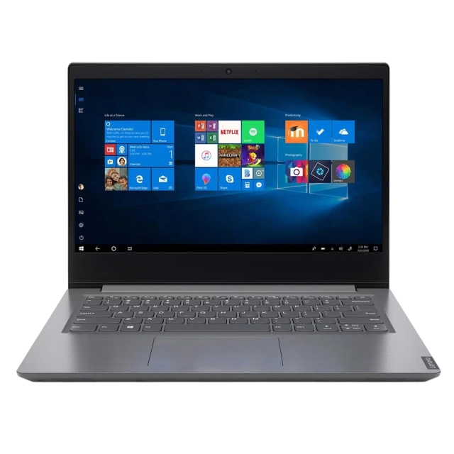 Ноутбук Lenovo V14-IIL (Core i7 1065G1 1.3Ghz/14" FHD/8Gb/256Gb SSD/Intel UHD Graphics/Wi-Fi/Bluetooth/Win 10 Pro) 82C400S6RU, Grey - фото