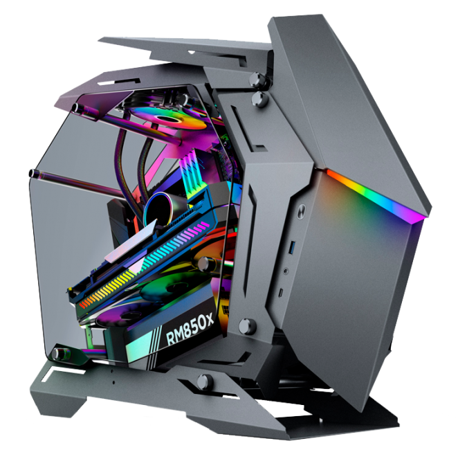 Игровой компьютер 686061 (Core i9-13900 2.0 ГГц/B760/64 ГБ DDR5 6.0 ГГц/1 ТБ SSD/RTX 5090 32 ГБ/Wi-Fi/Блок 1000W/Корпус Jonsbo MOD-3 Mini TG Gray/Win 11 Pro Trial) - купить по выгодной цене!