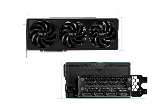 Видеокарта Palit RTX 4080 JETSTREAM 16GB (NED4080019T2-1032J), Retail купить! 