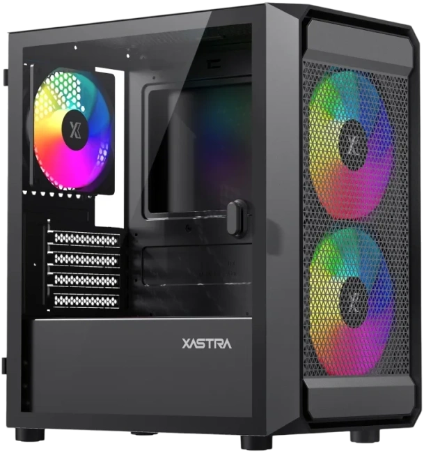 Компьютерный корпус XASTRA A303M 3ARGB Black (A303M-2FC14A-1FC12A-D) купить! 