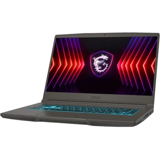 Ноутбук MSI Thin 15 B12VE-1294XRU (Core i5 12450H/15.6"/1920x1080/16GB/512GB SSD/nVidia GeForce RTX 4050/DOS) - фото