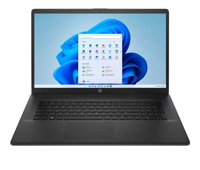 Ноутбук HP 17t-cn300 (Core i5 1334U/17.3" 1600x900/32Gb/2048Gb SSD/Win 11 Pro) Black - фото