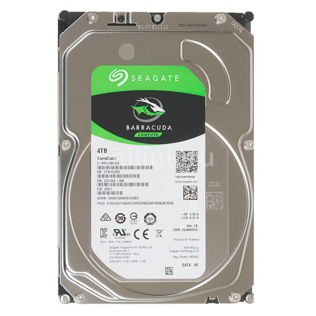 Жесткий диск 4 Тб Seagate ST4000DM004 купить по выгодной цене! 