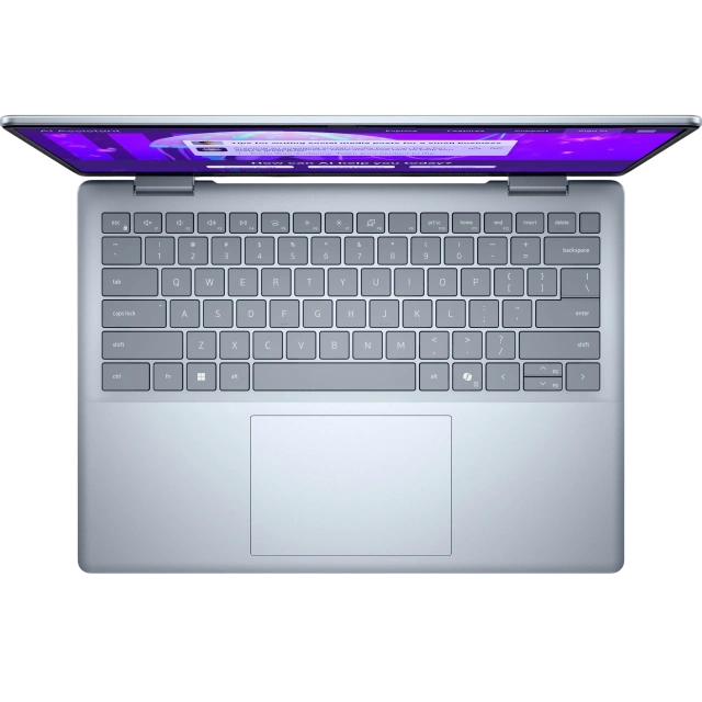Ноутбук Dell 14 Plus DB14250 (Intel Ultra 7 258V/14" 2560x1600/32Gb/1Tb SSD/Intel Arc/BT/Win 11 Home) Ice Blue - фото