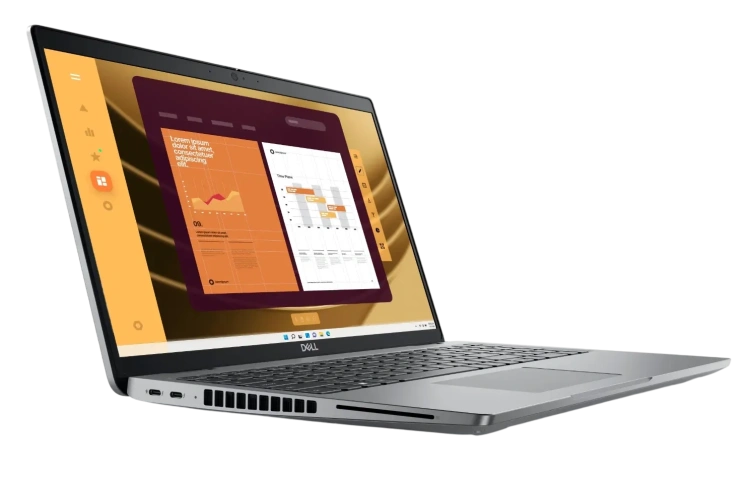 Ноутбук Dell Latitude 5550 (Ultra 7 155U/15.6" 1920x1080/64Gb/4Tb SSD/Win 11 Pro) Русская клавиатура, Gray - фото