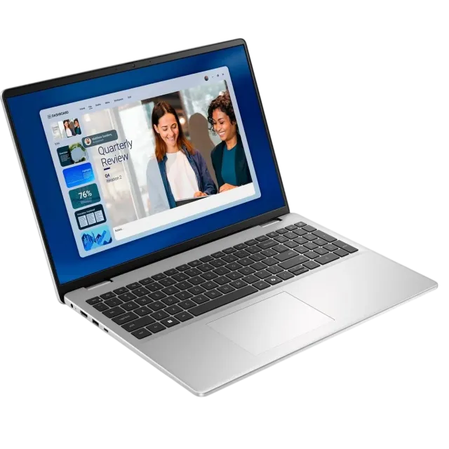 Ноутбук Dell 16 DС16256 (AMD Ryzen AI 5 330/16" 1920x1200/16Gb/512Gb SSD/AMD Radeon 820M/Win 11 Home) Silver - фото