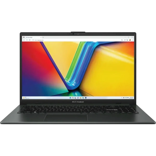 Ноутбук Asus VivoBook E1504GA-BQ562 (Core i3-N305/15.6"/1920x1080/8Gb/256Gb SSD/no OS) 90NB0ZT2-M00XJ0, Black - фото