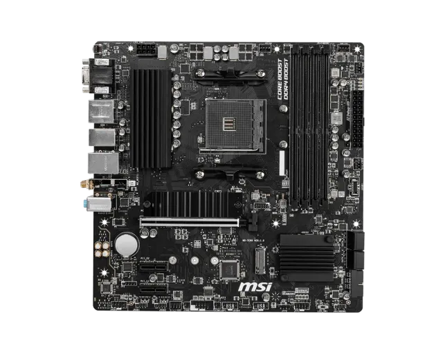 Материнская плата MSI B550M PRO-VDH WIFI (AM4/AMD B550/4xDDR4/mATX) купить! 