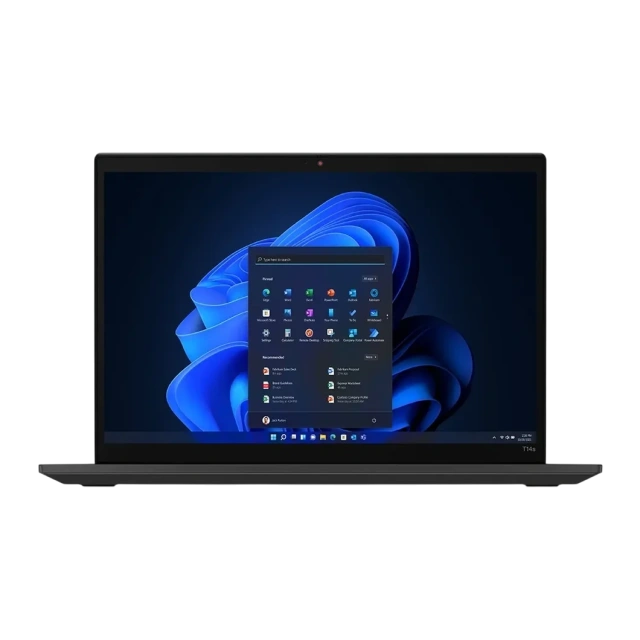 Ноутбук Lenovo ThinkPad T14s Gen 4 (Intel Core i7-1355U/14"/1920x1200/16GB/512GB SSD/4G LTE/5G/Win 11 Pro) Черный, Русская раскладка - фото