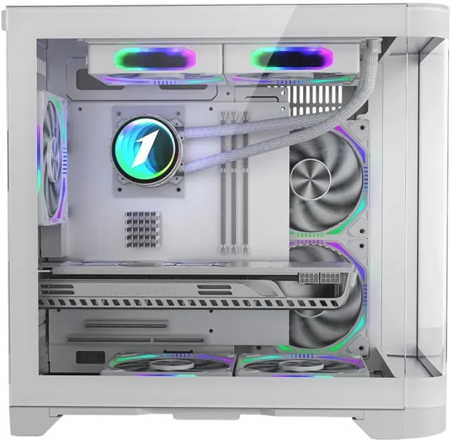 Компьютерный корпус 1STPLAYER UVIEW UV5 White (UV5-WH) купить! 