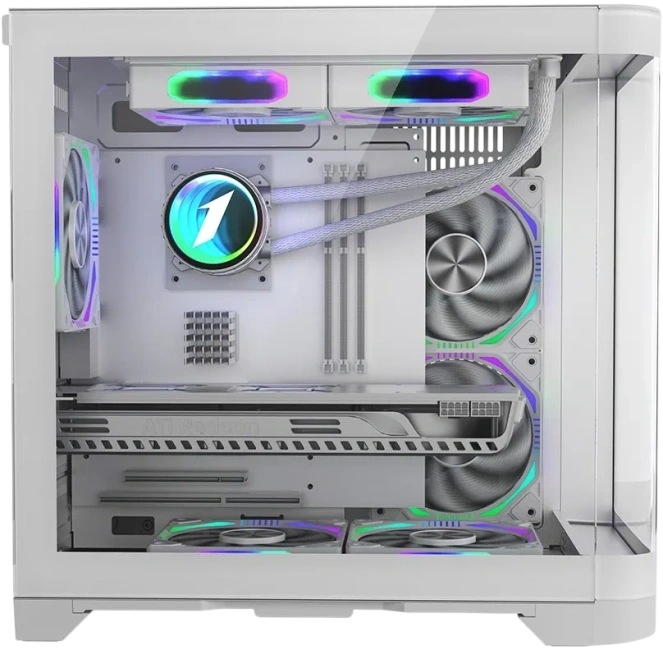 Компьютерный корпус 1STPLAYER UVIEW UV5 White (UV5-WH) купить! 