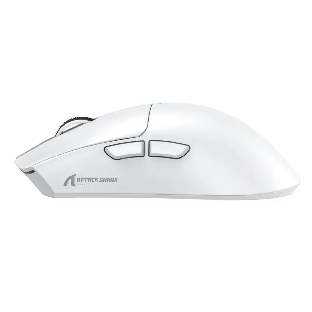 Мышь беспроводная Attack Shark X11 радиоканал/bluetooth/White