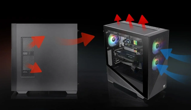 Компьютерный корпус Thermaltake Divider 370 TG ARGB (CA-1S4-00M1WN-00) черный купить! 