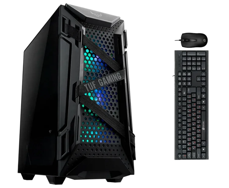 Игровой компьютер 672260 ( Ryzen 9 5950X 3.4 ГГц/AMD X570/16 ГБ DDR4 3.6 ГГц/512 ГБ SSD/GeForce RTX 3060 Ti 8 ГБ/Блок 850W/Корпус ASUS TUF Gaming GT301/Win 10 Pro Trial) - купить по выгодной цене!